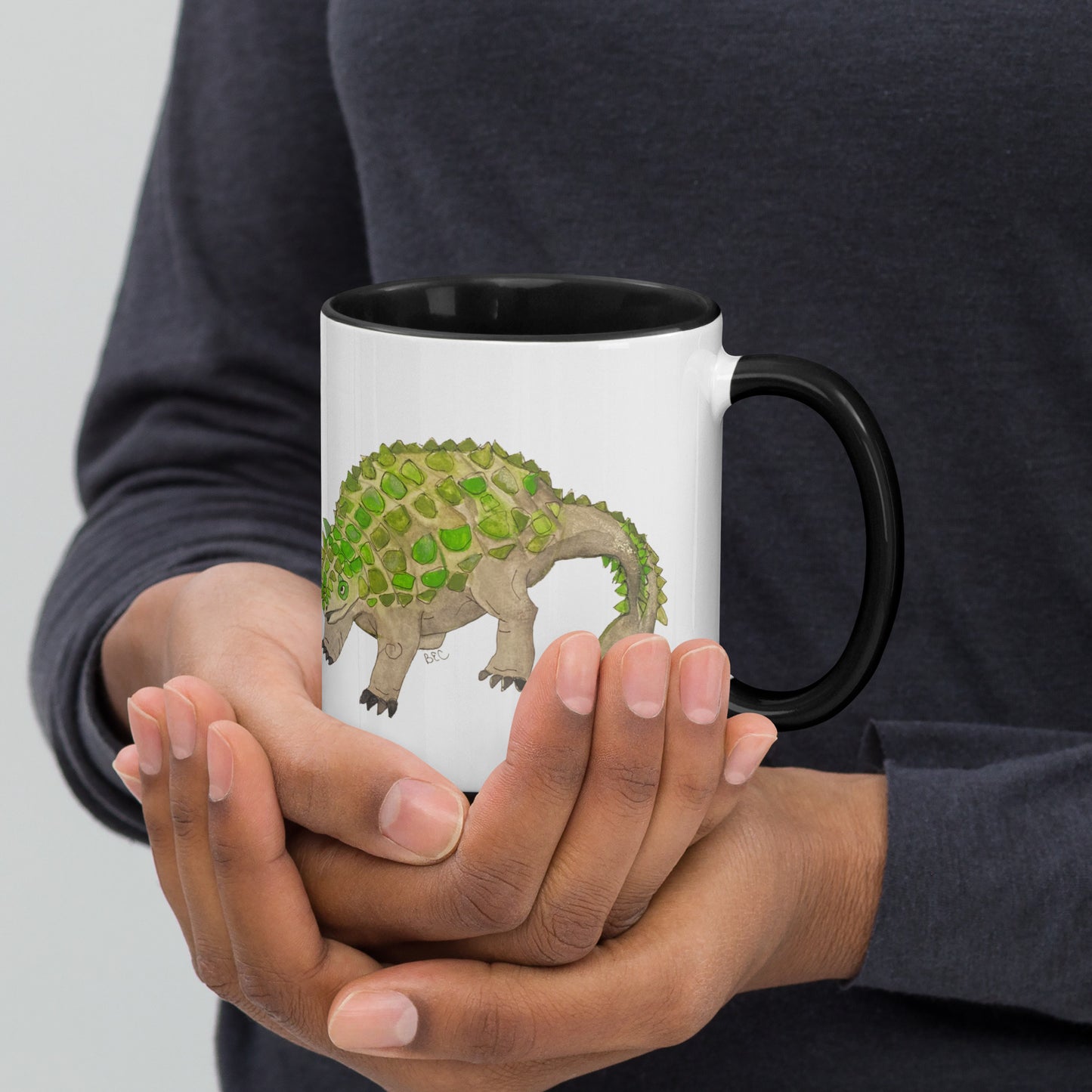 Ankyloarosaurus Mug with Color Inside